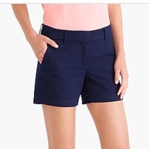 NWOT JCrew Factory Broken In Chino Short (Navy)